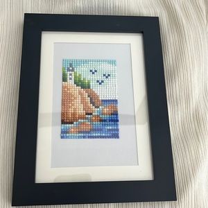 National Park: Acadia Diamond Art- Finished and Framed